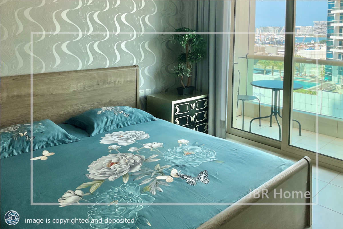 Royal Oceanic JBR Home bedroom photo for 1-bedroom apartment